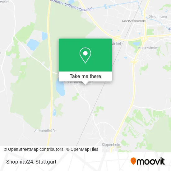 Карта Shophits24