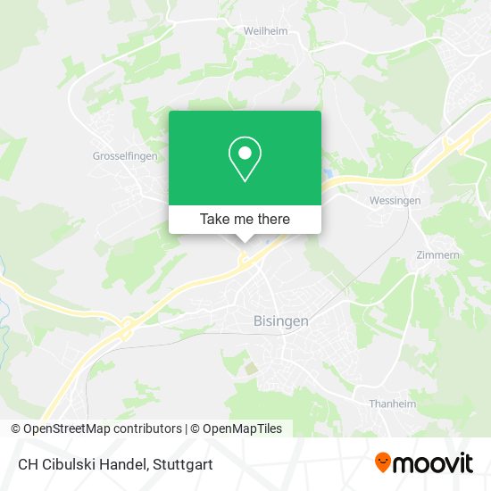 Карта CH Cibulski Handel