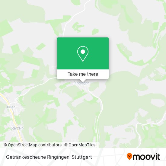 Getränkescheune Ringingen map