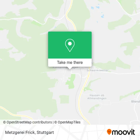 Карта Metzgerei Frick