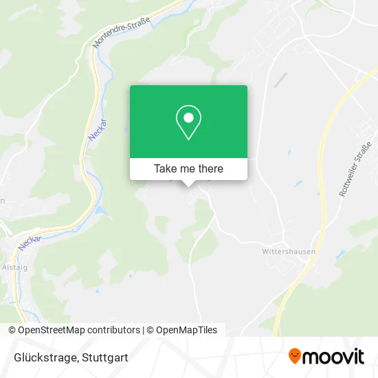 Карта Glückstrage