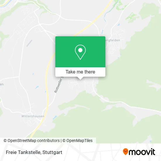 Карта Freie Tankstelle