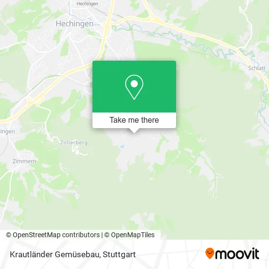 Карта Krautländer Gemüsebau