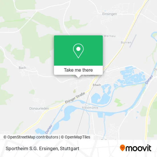 Карта Sportheim S.G. Ersingen