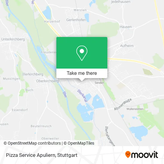Карта Pizza Service Apuliern