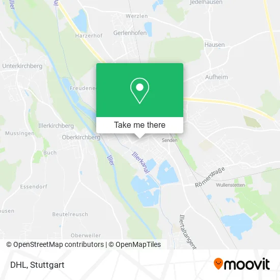 Карта DHL