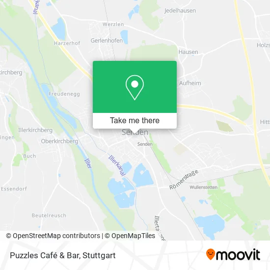 Карта Puzzles Café & Bar