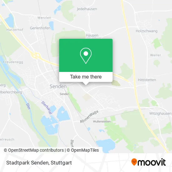 Карта Stadtpark Senden