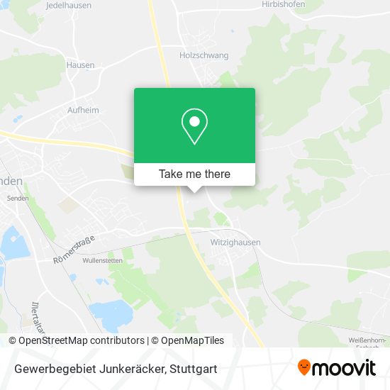 Gewerbegebiet Junkeräcker map