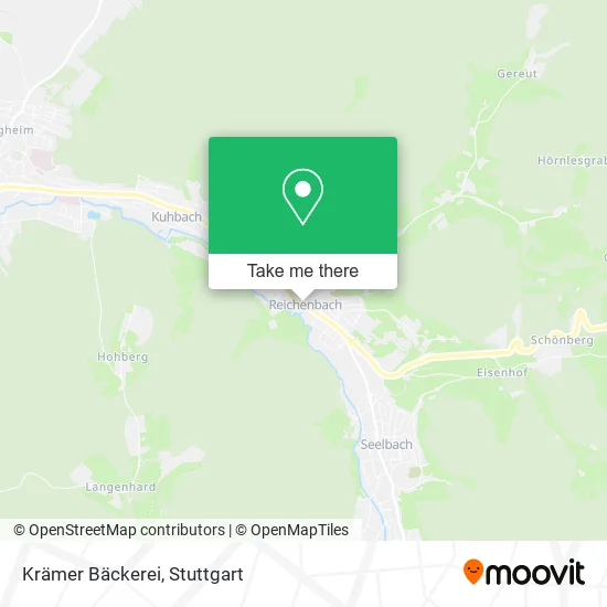 Карта Krämer Bäckerei