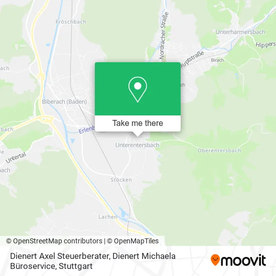 Карта Dienert Axel Steuerberater, Dienert Michaela Büroservice