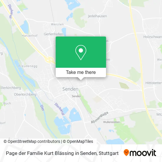 Карта Page der Familie Kurt Blässing in Senden