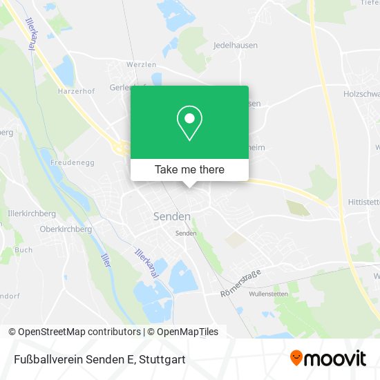 Fußballverein Senden E map