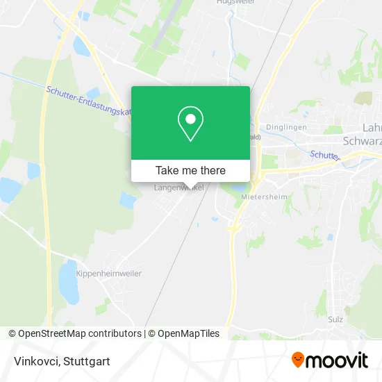 Карта Vinkovci