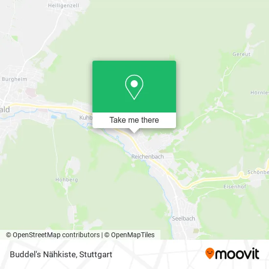 Карта Buddel's Nähkiste