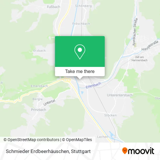 Карта Schmieder Erdbeerhäuschen