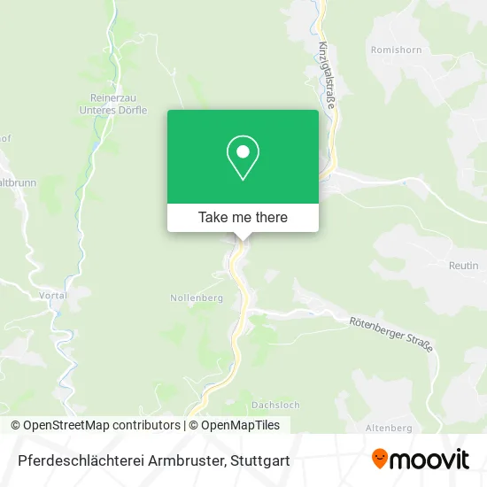 Карта Pferdeschlächterei Armbruster