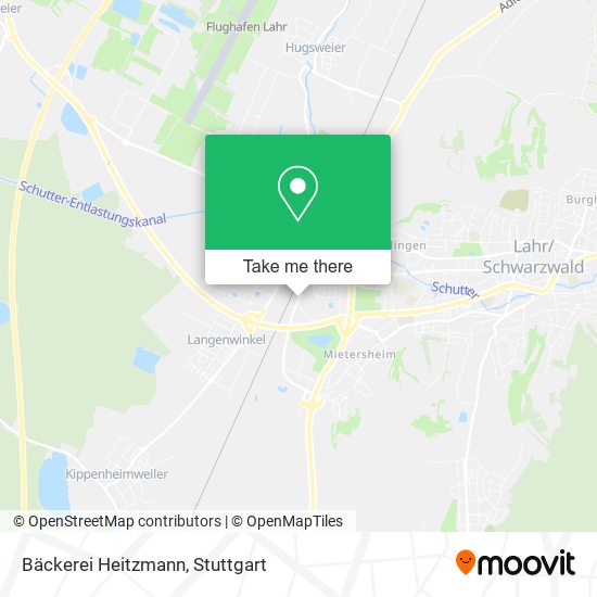 Bäckerei Heitzmann map