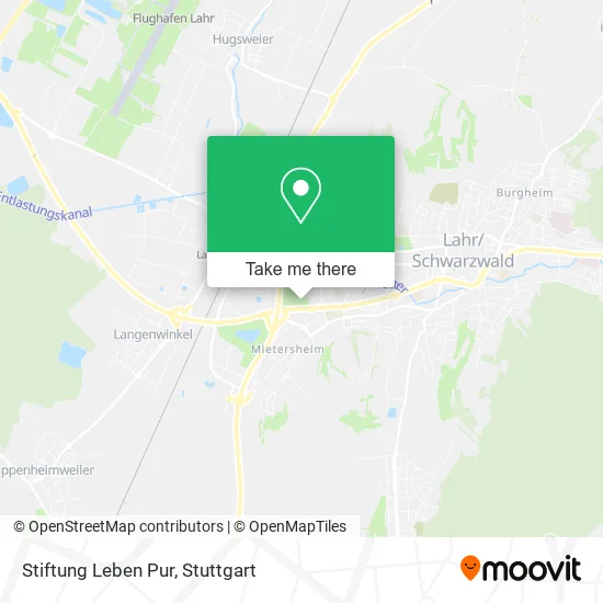 Карта Stiftung Leben Pur