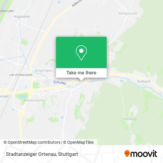 Карта Stadtanzeiger Ortenau