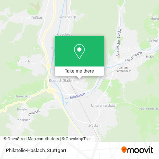 Карта Philatelie-Haslach