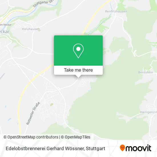 Карта Edelobstbrennerei Gerhard Wössner