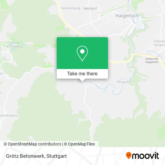 Grötz Betonwerk map