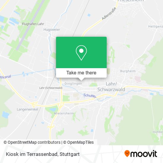 Kiosk im Terrassenbad map