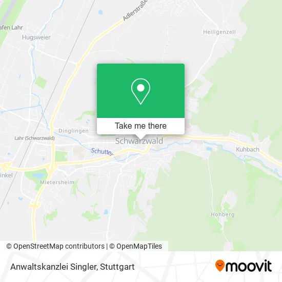 Карта Anwaltskanzlei Singler
