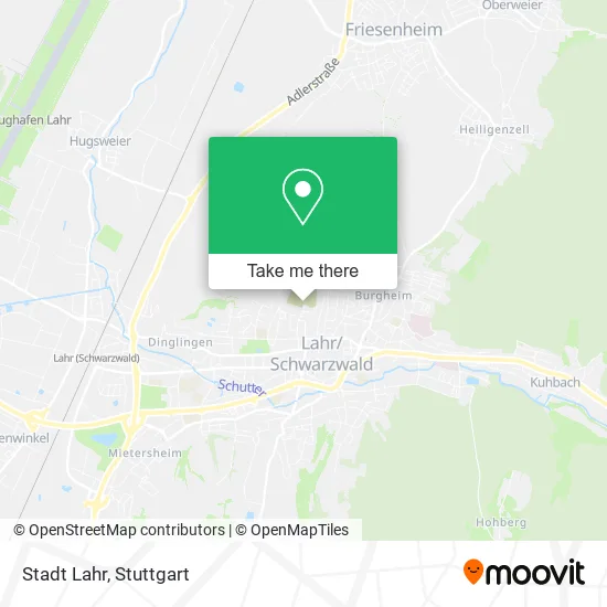 Карта Stadt Lahr