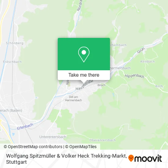 Карта Wolfgang Spitzmüller & Volker Heck Trekking-Markt