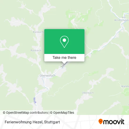 Карта Ferienwohnung Hezel