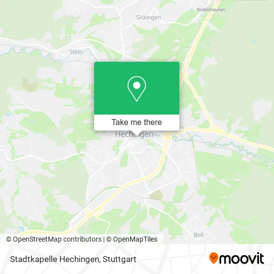 Карта Stadtkapelle Hechingen