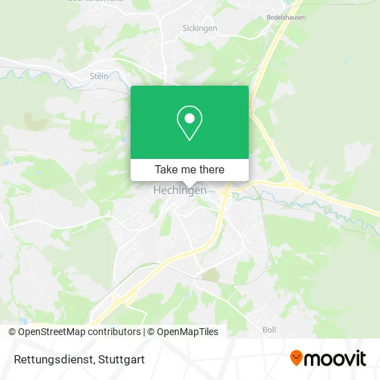 Карта Rettungsdienst