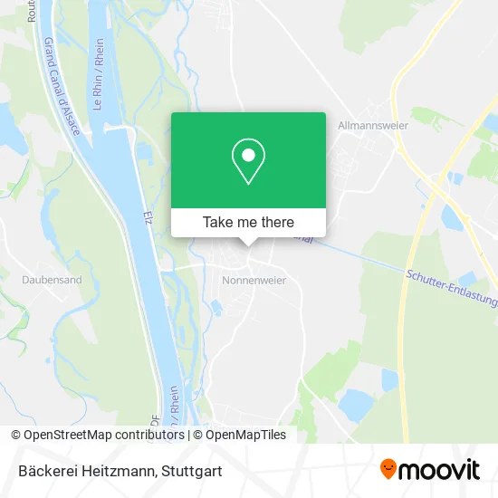 Карта Bäckerei Heitzmann