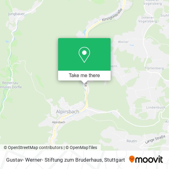 Gustav- Werner- Stiftung zum Bruderhaus map
