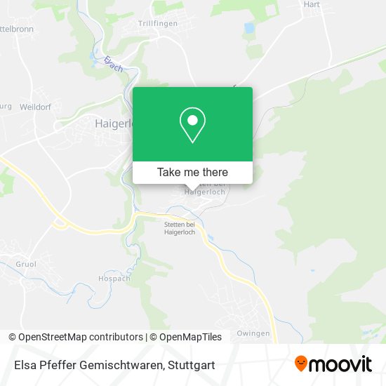 Elsa Pfeffer Gemischtwaren map