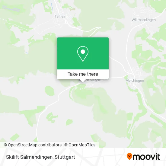 Карта Skilift Salmendingen