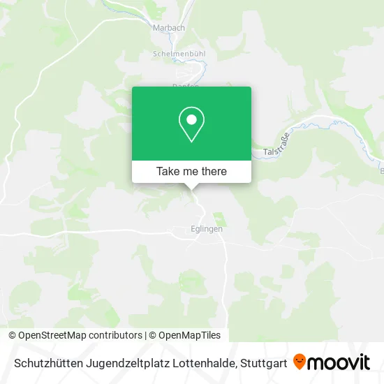 Карта Schutzhütten Jugendzeltplatz Lottenhalde