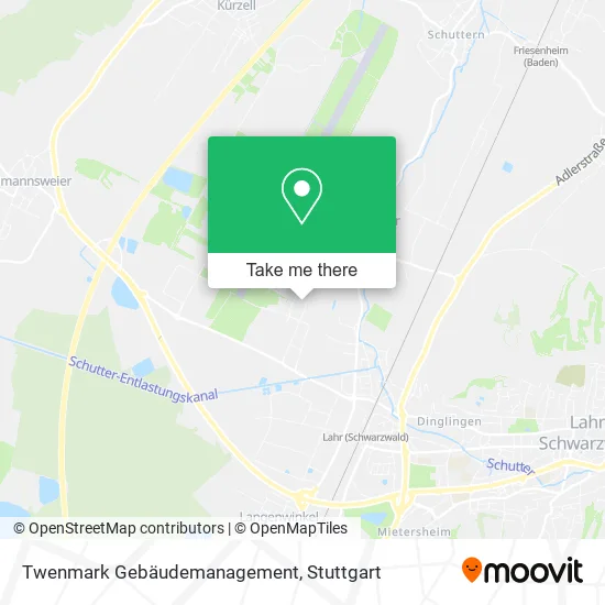 Карта Twenmark Gebäudemanagement