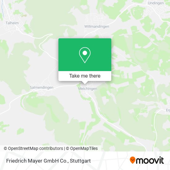 Friedrich Mayer GmbH Co. map