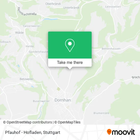 Карта Pfauhof - Hofladen