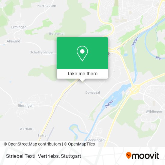 Карта Striebel Textil Vertriebs