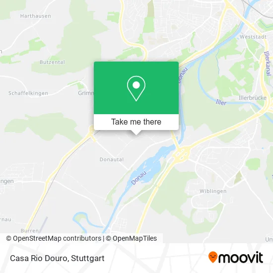 Карта Casa Rio Douro