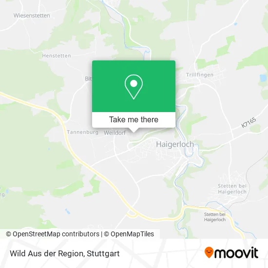 Карта Wild Aus der Region