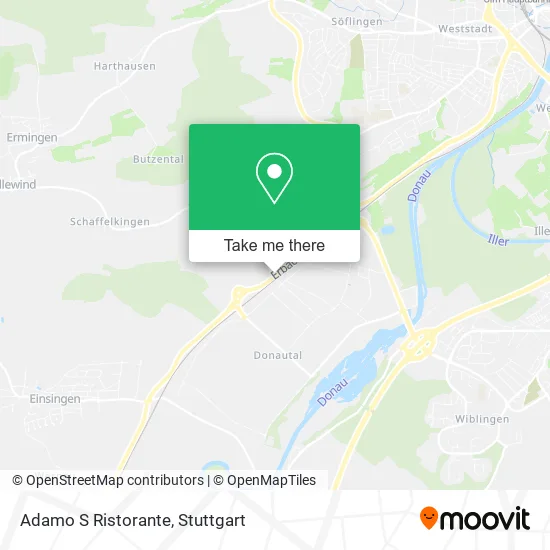 Карта Adamo S Ristorante