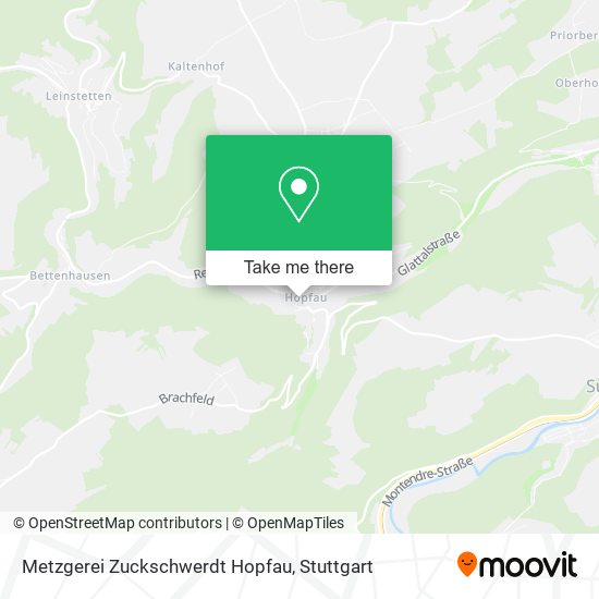 Metzgerei Zuckschwerdt Hopfau map