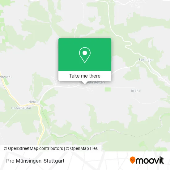 Карта Pro Münsingen