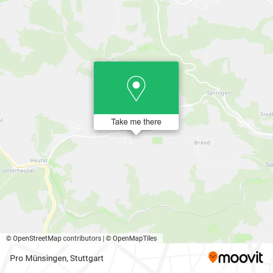 Карта Pro Münsingen