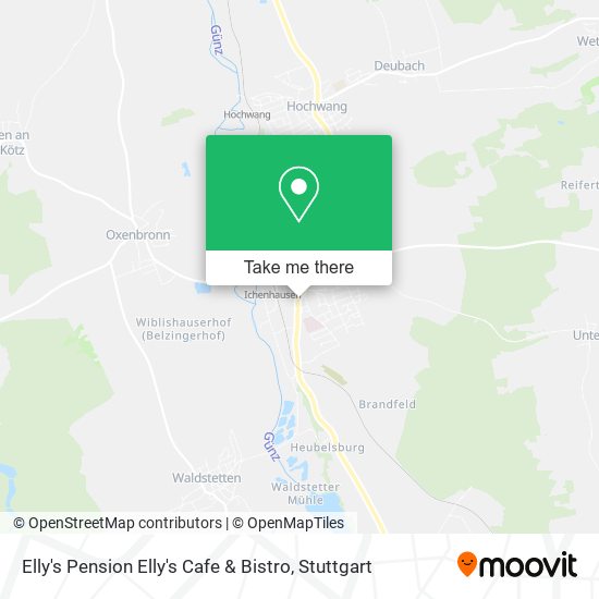 Elly's Pension Elly's Cafe & Bistro map